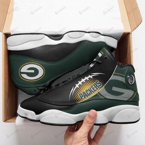 Green Bay Packers Air Jordan 13 Sneakers Personalized Shoes Design Sneakers Personalized Shoes Sport Sneakers V1702