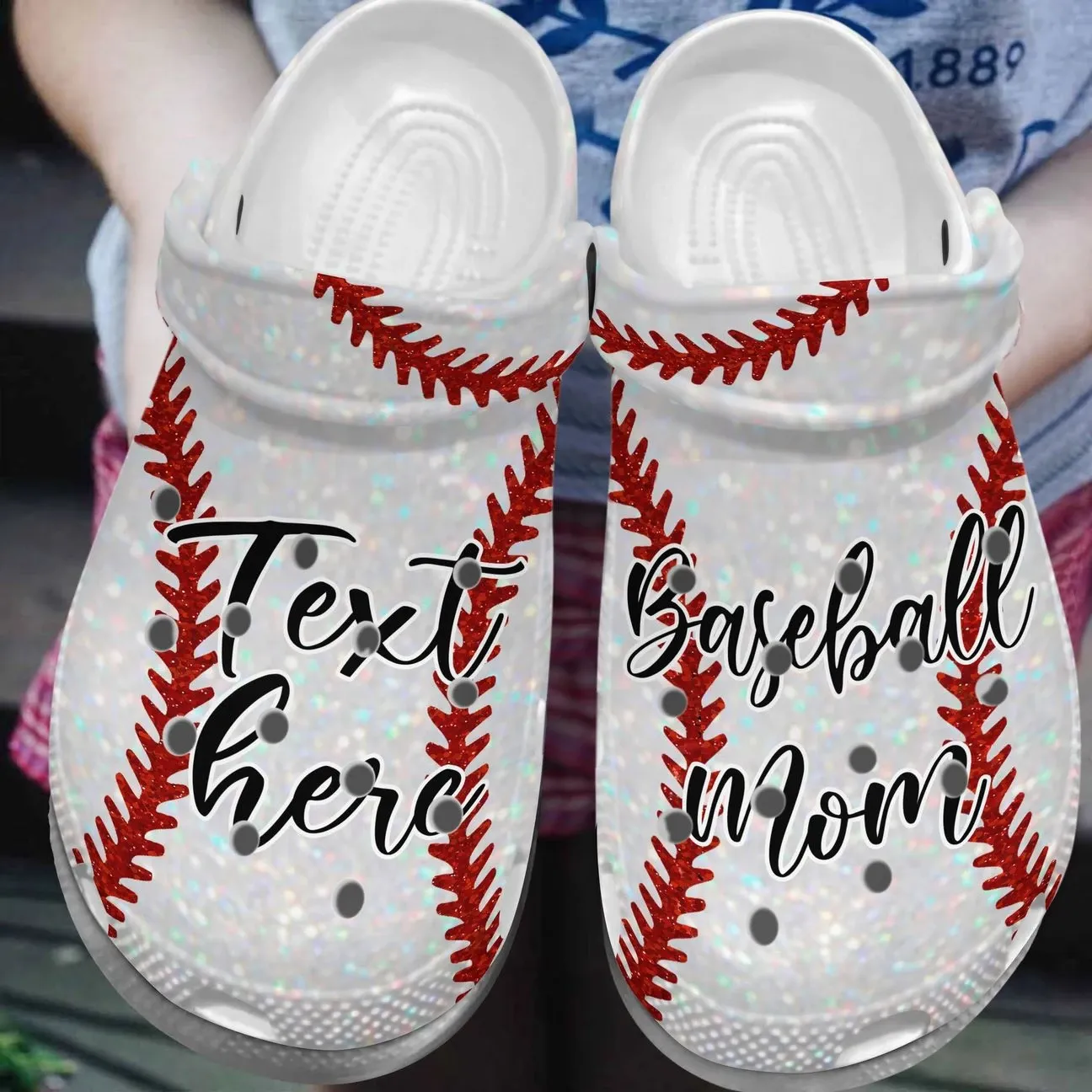 Baseball Personalized Clog Custom Crocss Comfortablefashion Style Comfortable For Women Men Kid Print 3D Mom