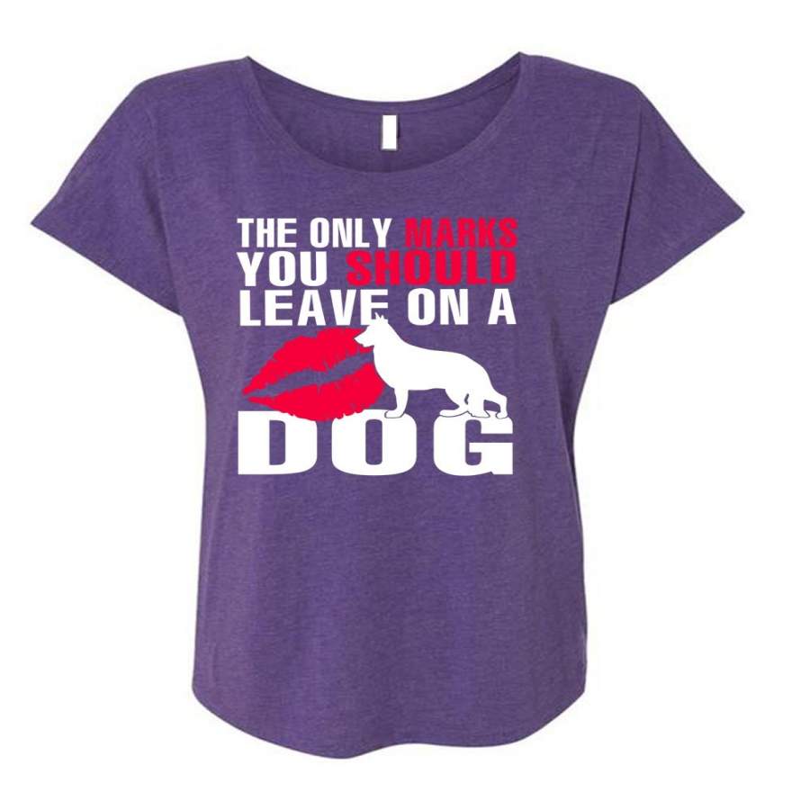 You Should Leave On A Dog T Shirt, My Favorite T Shirt, Cool Shirt (Ladies’ Triblend Dolman Sleeve)