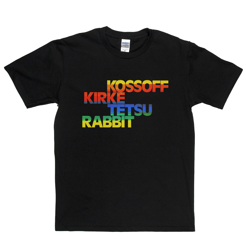 Kossoff Kirke Tetsu Rabbit Album T-Shirt