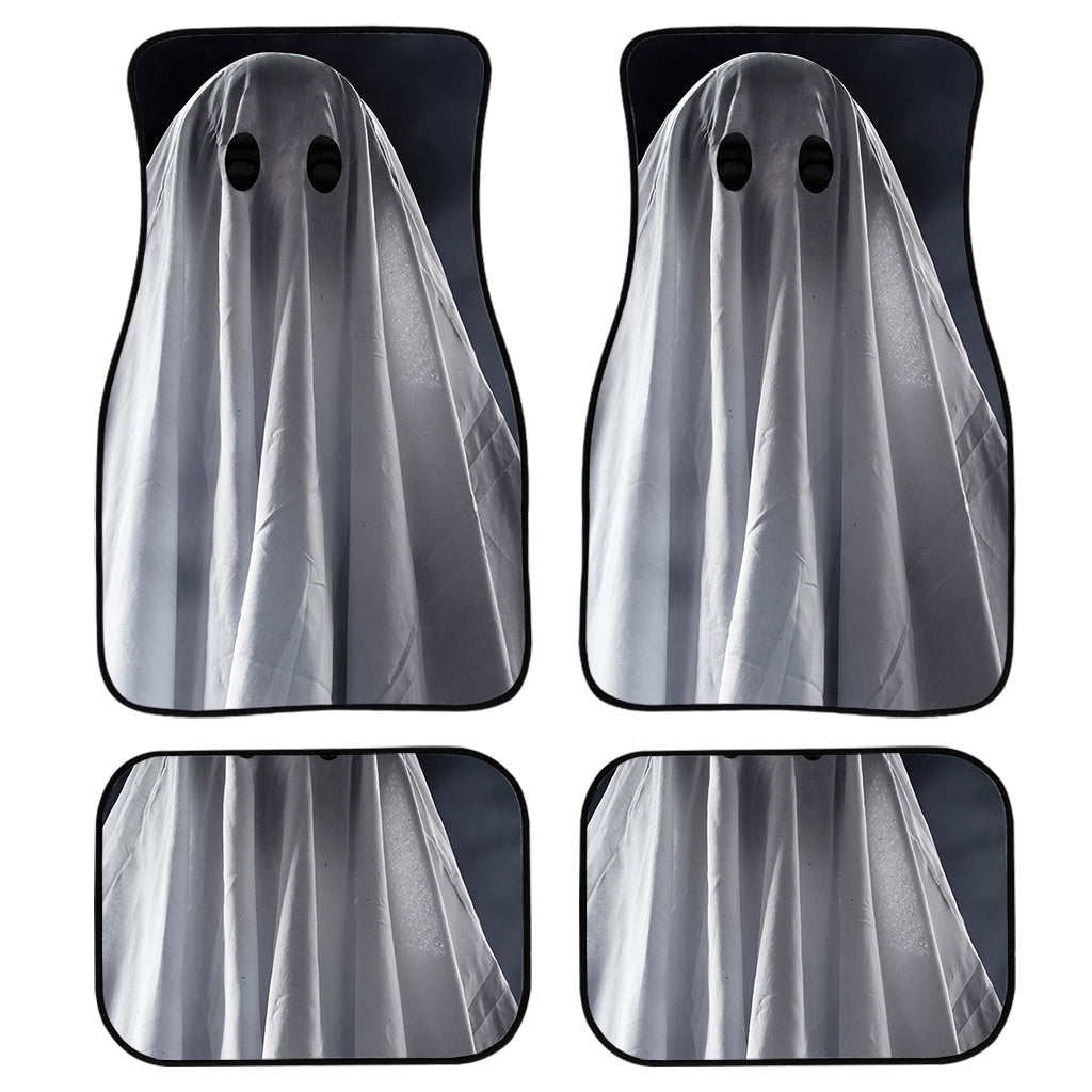 Scary Ghost 3D Print Front And Back Car Floor Mats, Front Car Mat