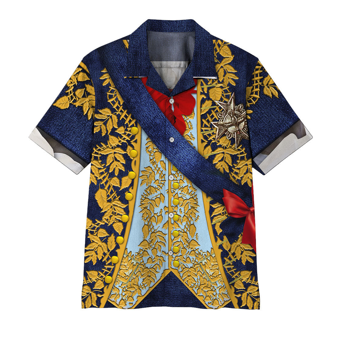 Gearhumans Custom Louis Xv Hawaiian Shirt Ha81015