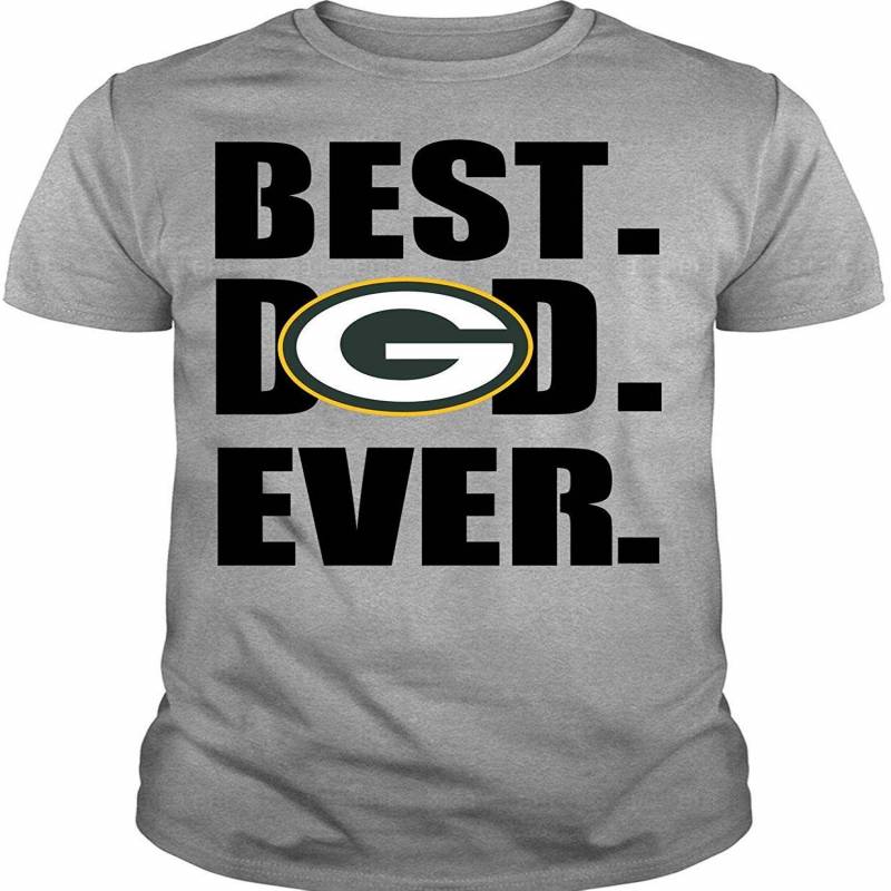 Shirt, Green Bay Packers Logo T Shirt, Best Dad Ever T Shirt