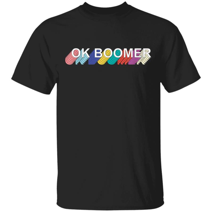 OK-boomer OK Boomer Okay Gen Z Millennial Retro Trending T-Shirt