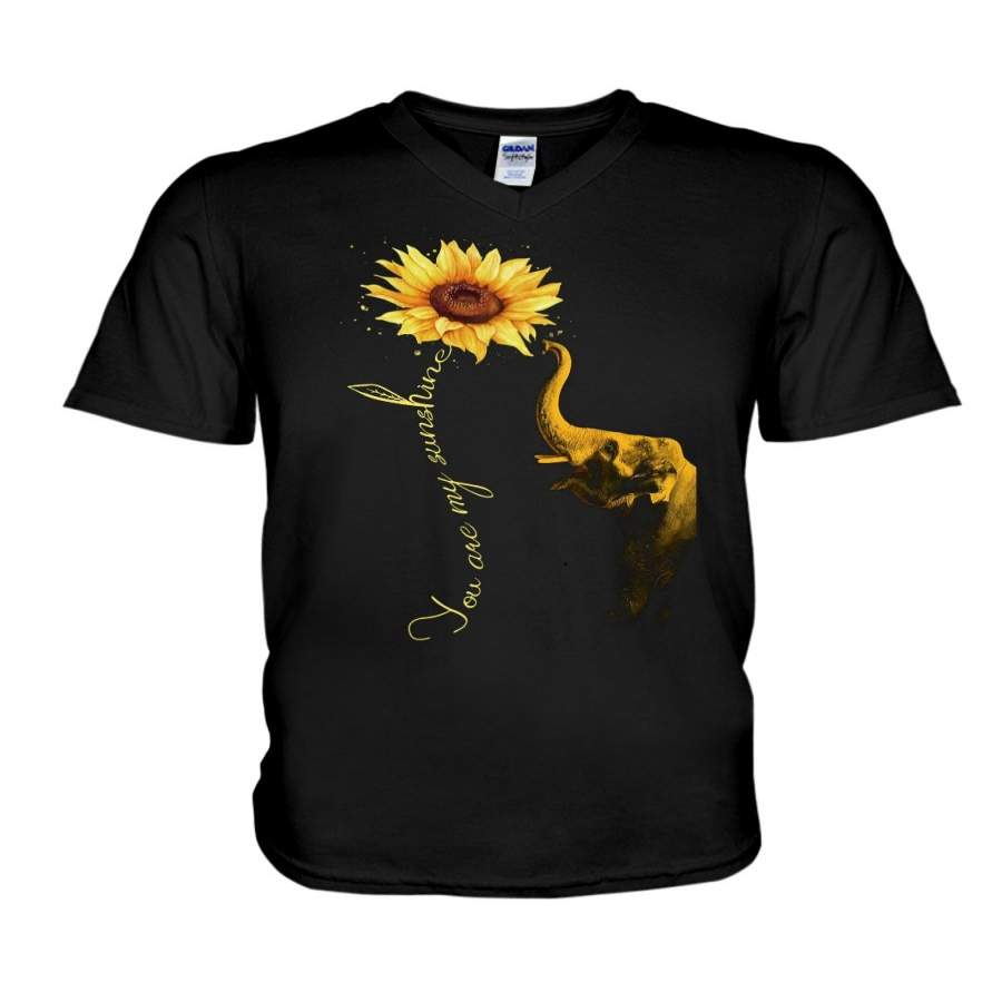 Elephant- You Are My Sunshine 2020 Trending Guys V-Neck