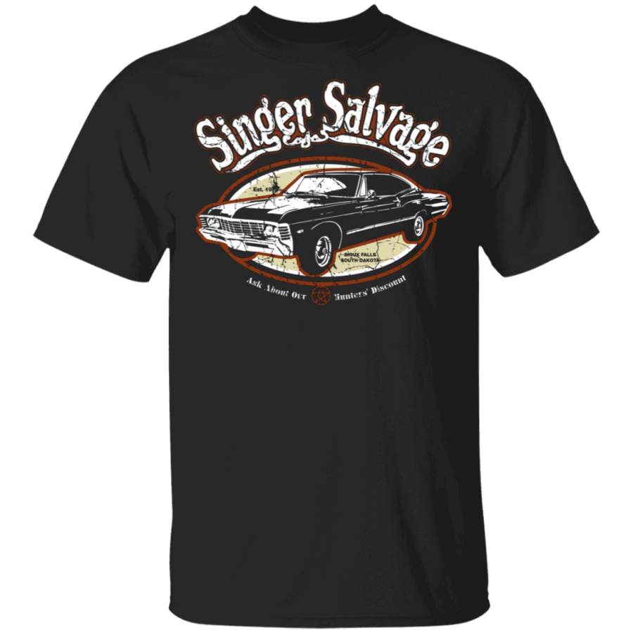 New Singer Salvage Yard Car T Shirt