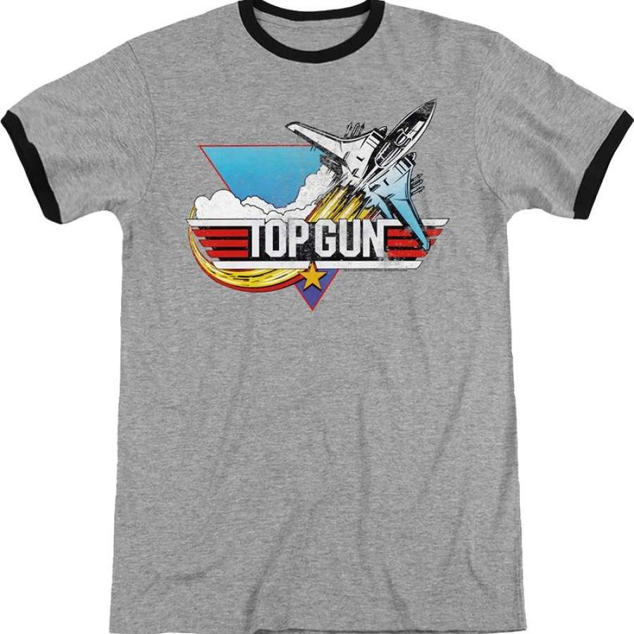 Vintage Logo Top Gun Ringer Shirt