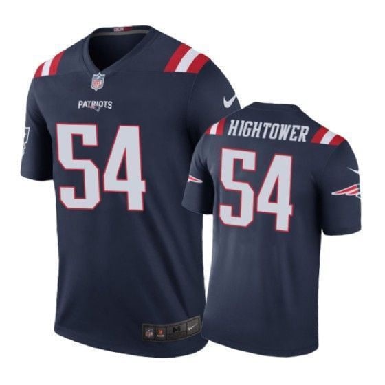 New England Patriots 54 Donta Hightower Color Rush Navy 3D Jersey