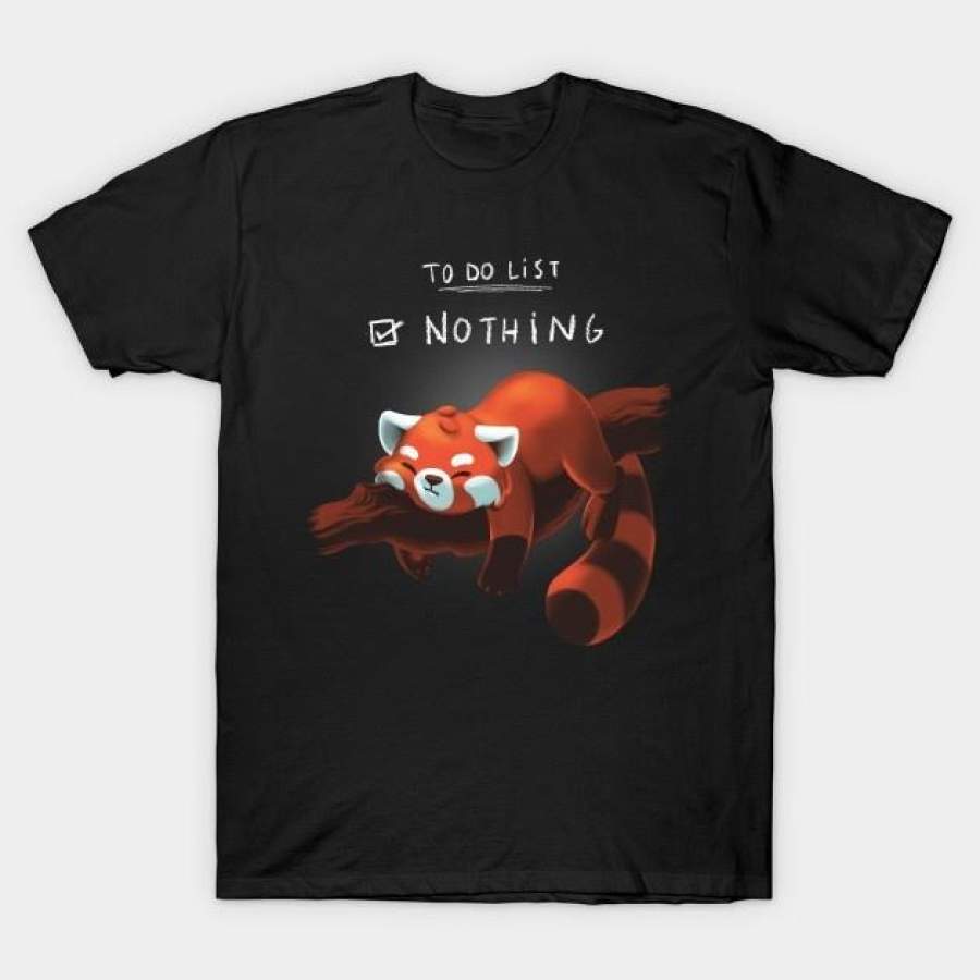 Red Panda Days T-Shirt Fashion T-Shirt For Men