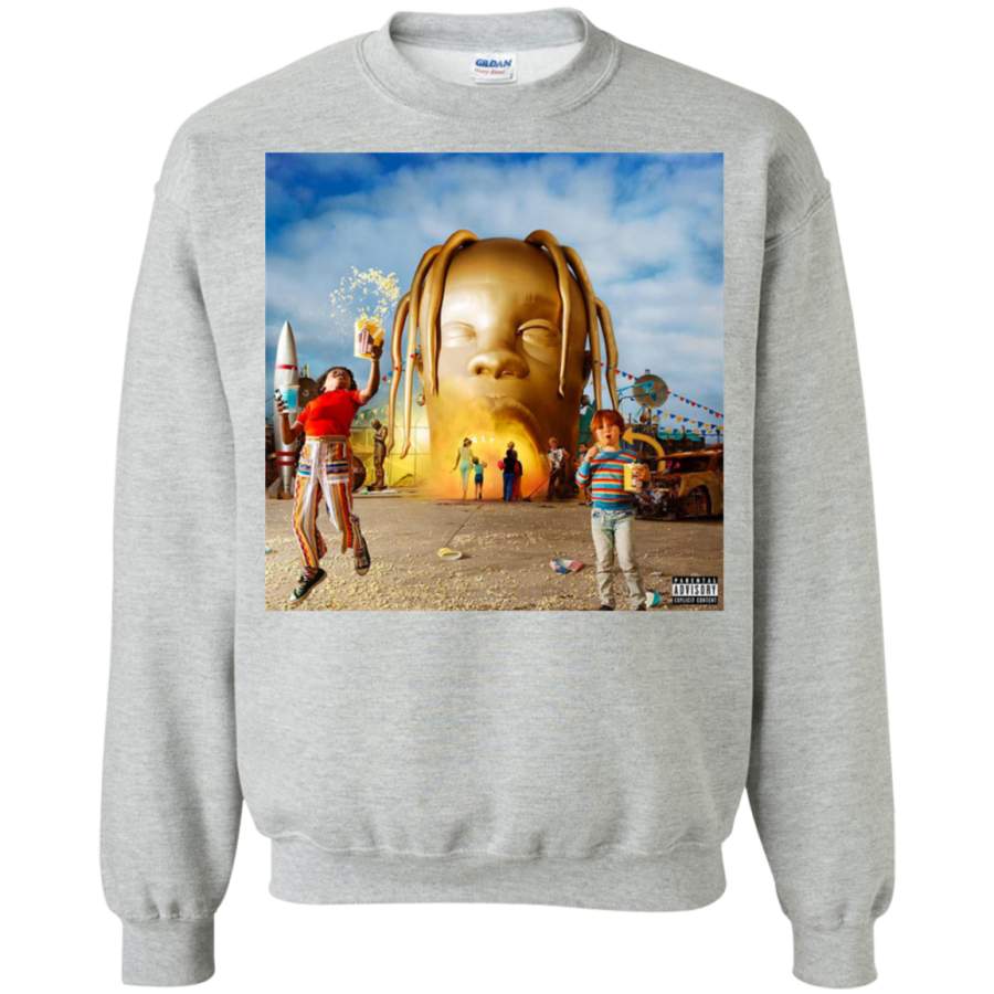 AGR Astroworld Travis Scott Crewneck Pullover Sweatshirt