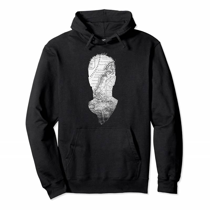 Uncharted Drake Head Silo Map Hoodie, T-Shirt, Sweatshirt, Tank Top, Racerback, Dolman