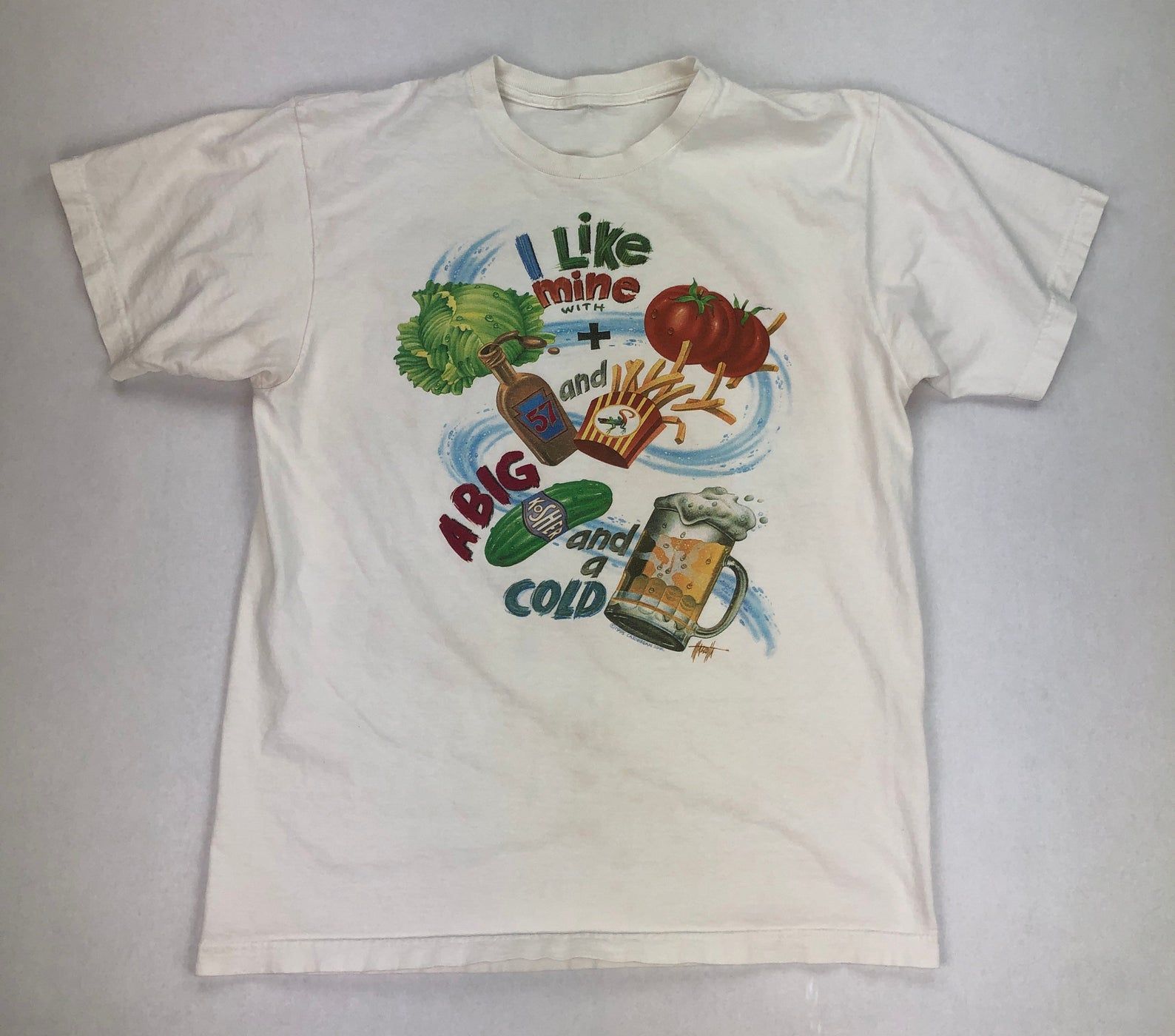 Vintage Jimmy Buffet Cheeseburger In Paradise T-shirt - TEENIDI Store