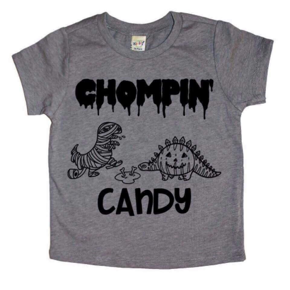 Chompin Candy Halloween Or Bodysuit Shirt