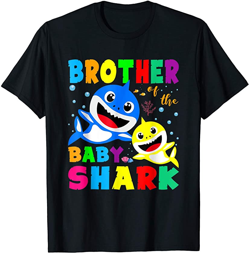 Brother Of The Baby Shark Birthday Boy, Girl, Kids, Toddler T-Shirt