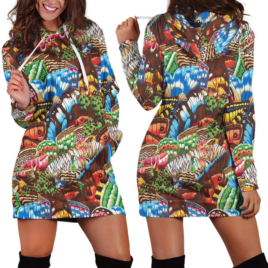 3D All Over Butterflies Art Hoodie Dress Leggings Blanket