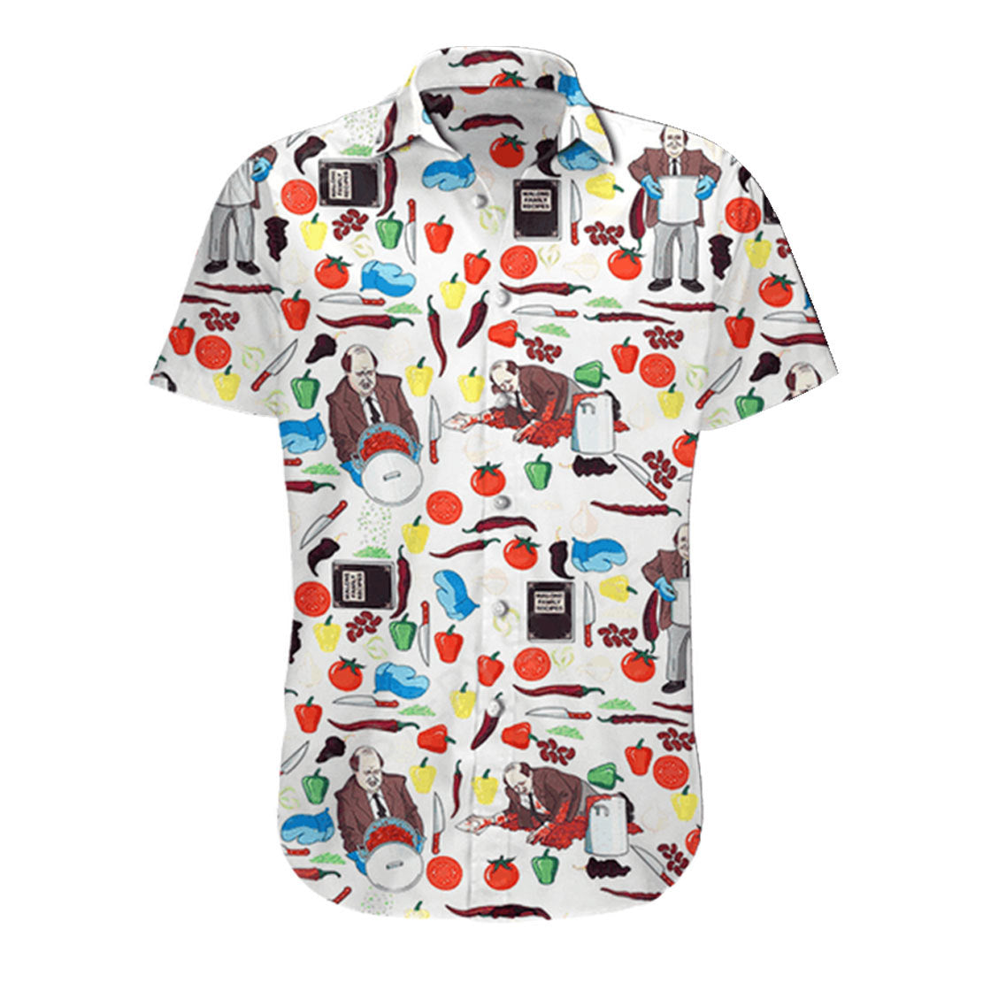 Gearhumans Kevin Famous Chili The Office Hawaiian Shirt Ha60775