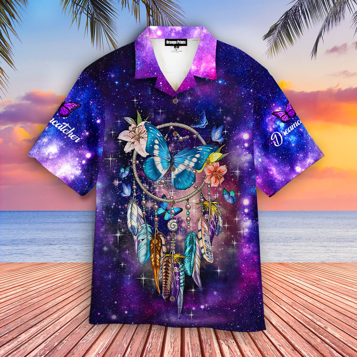 Dreamcatcher Butterfly Art Hawaii Shirt For Men Women Ha57722