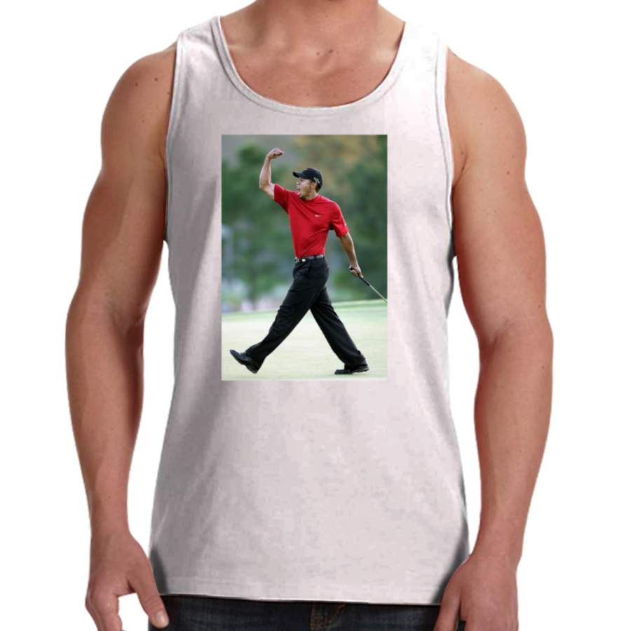 Tiger Woods Masters Golf Shirt Men’s Tank Tops