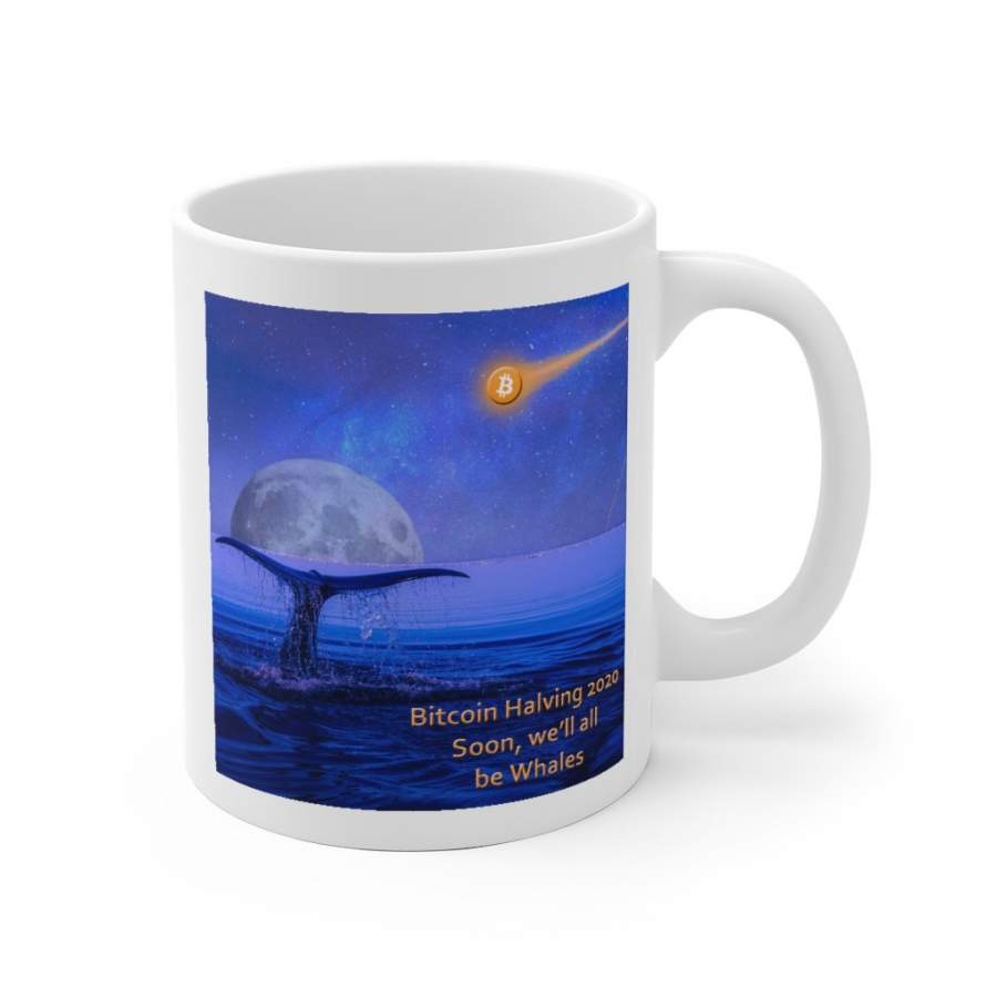 Bitcoin Halving 2020 – Soon We’ll All Be Whales – Coffee Mug