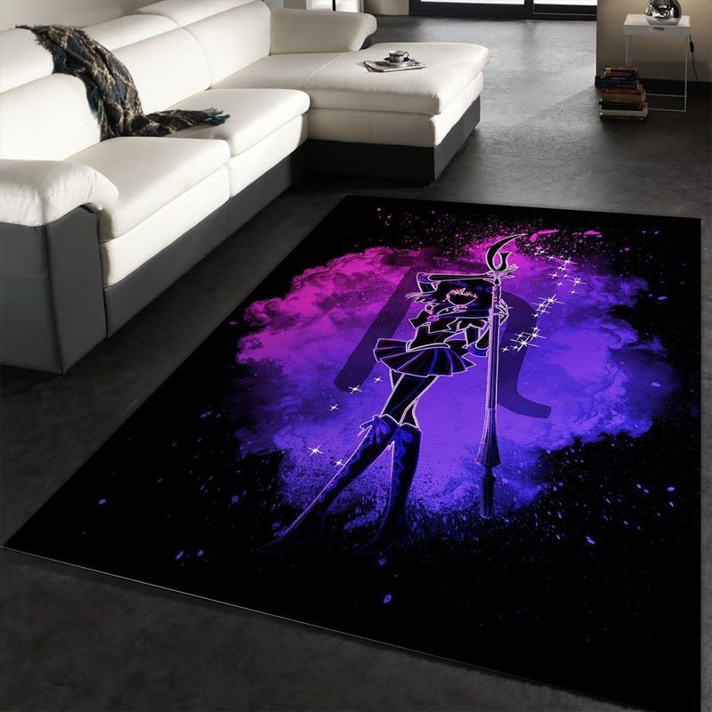 Sailor Saturn Soul Manga Hero Area Rug Living Room Rug Home Decor Floor Decor N98