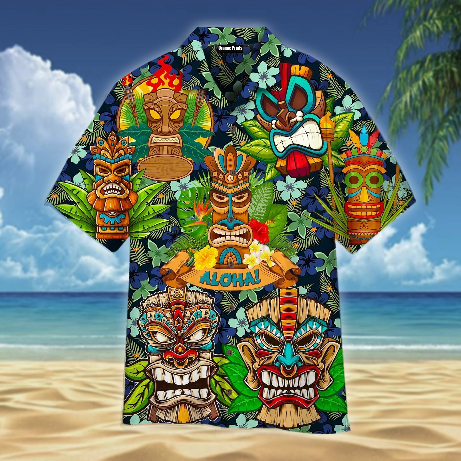 Aloha Tiki Hawaii Shirts For Men And Women Ha90279