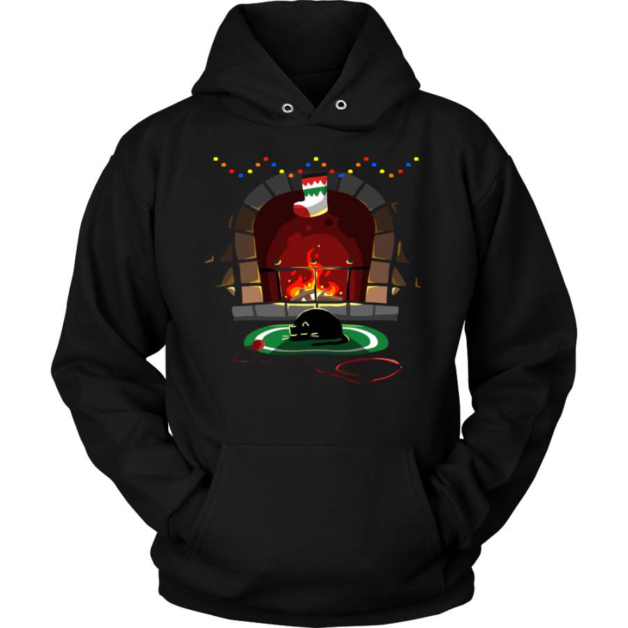 Fireplace Christmas Costume Hoodie Gift