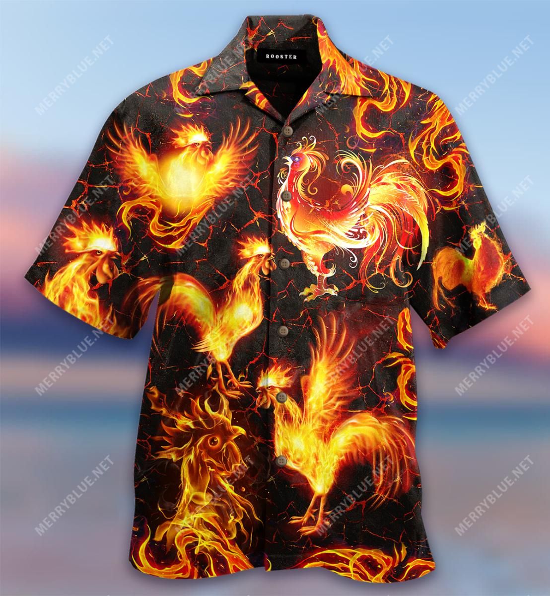 Roosters Sun Aloha Hawaii Shirt Colorful Short Sleeve Summer Beach Casual For Men And Women Ha103489