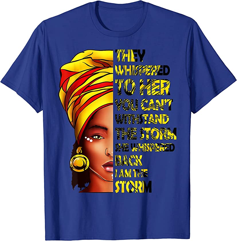 African American Black History Month Proud Women Afro Pride T-Shirt