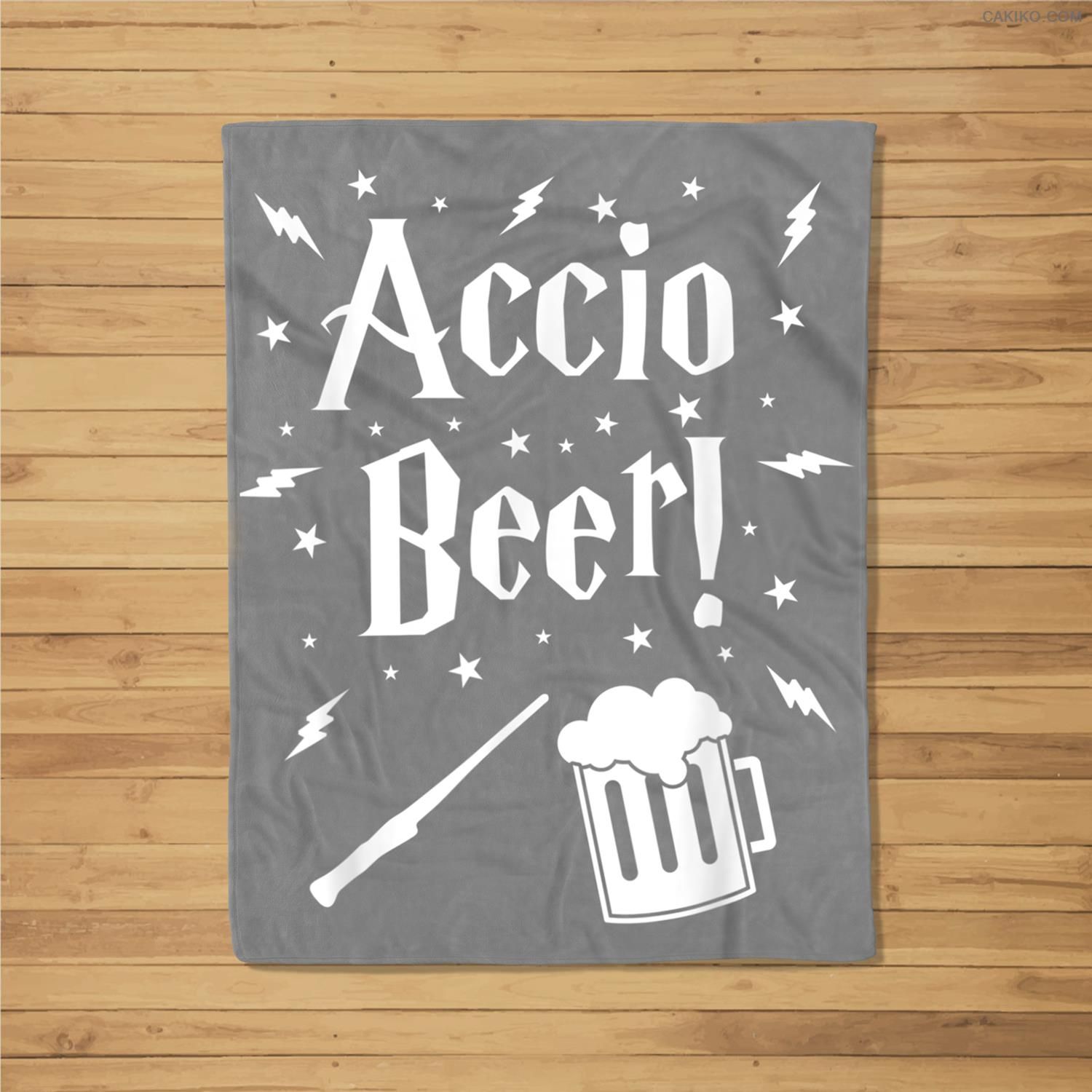Accio Beer Essential , Welcome International Beer Day Fleece Blanket