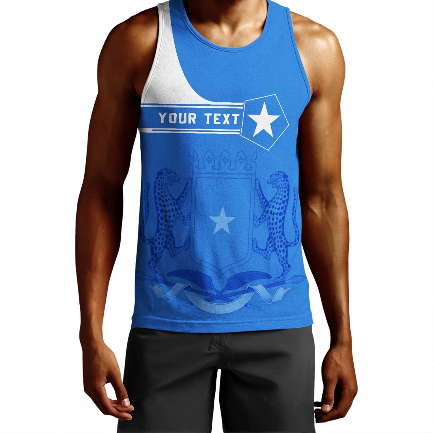 (Custom) African Tank Top – Somalia Men’S Tank Top Pentagon Style