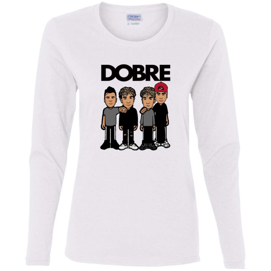 AGR Dobre brothers dobre twins Ladies’ Cotton LS T-Shirt