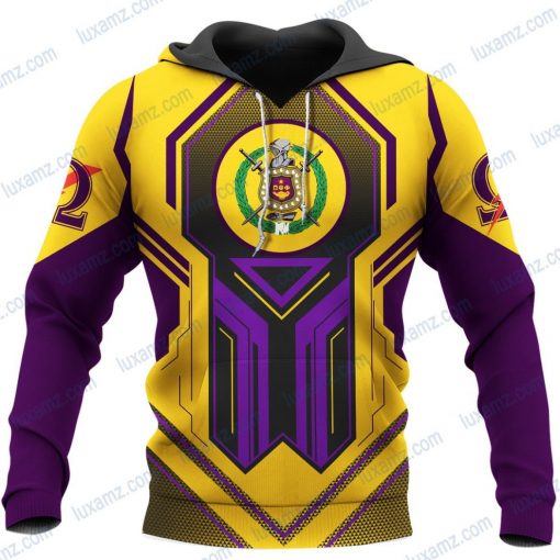 Omega Psi Phi Emblem Omega Thunder Omega Psi Phi Tshirt Hoodie