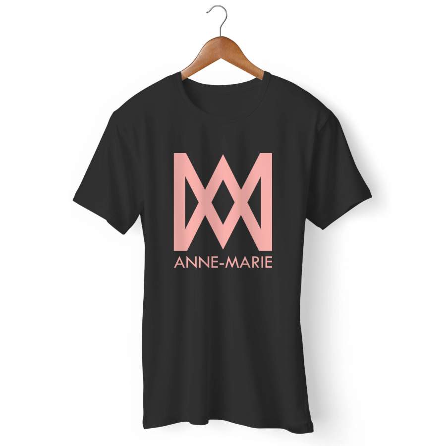 Anne Marie Logo Text Man’s T-Shirt