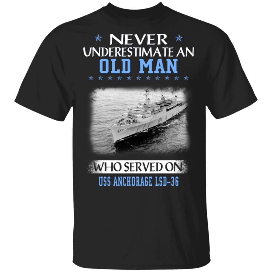 USS Anchorage LSD-36 Veterans Day Christmas Gift T-Shirt