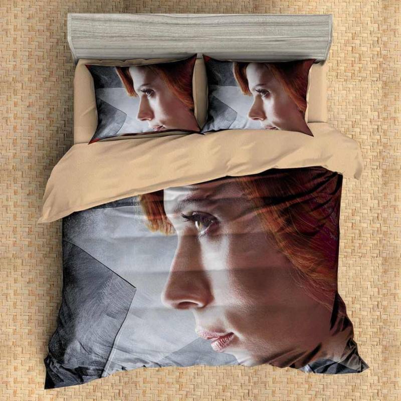 3D Customize Black Widow Bedding Set Duvet Cover Set Bedroom Set Bedlinen