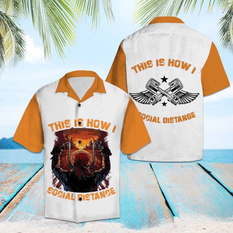 Amazing Motorcycling HT30704 – Hawaiian Shirt