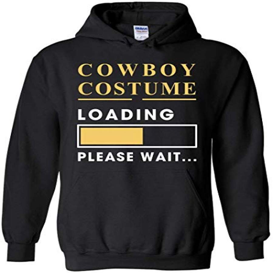 Cowboy Costume Loading Trick Or Treat Hoodie In Black – Hoodies