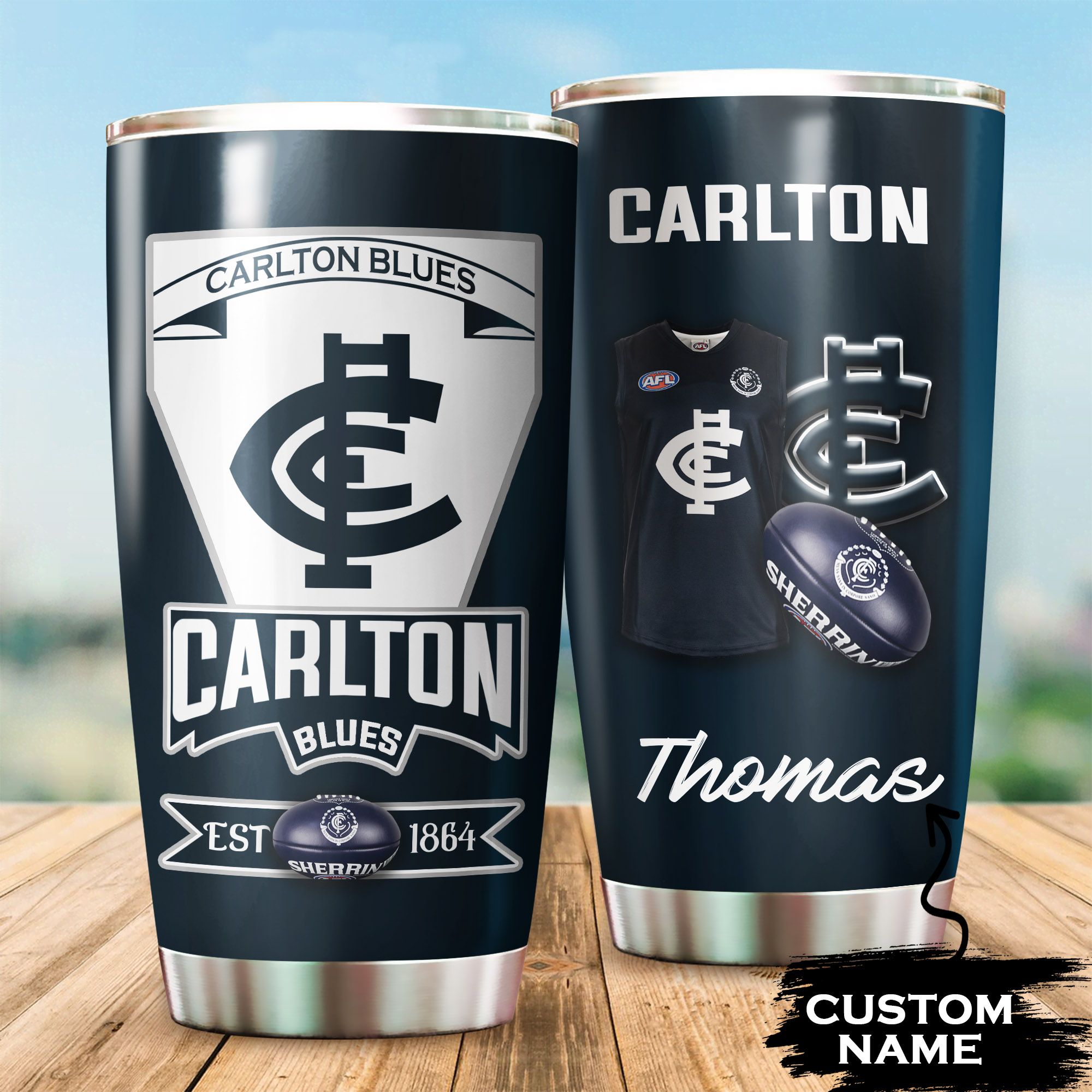 Carlton Blues Custom Tumbler 127 L1MTH0789