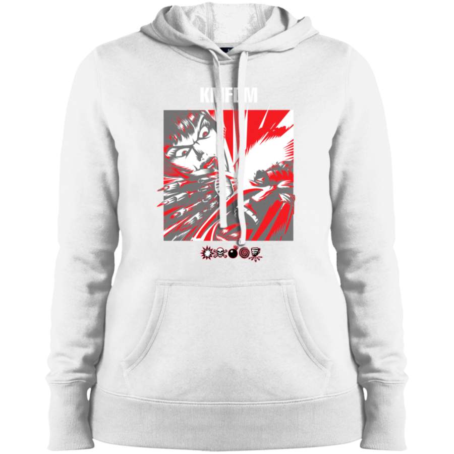 Kmfdm Symbols Ladies’ Pullover Hoodie