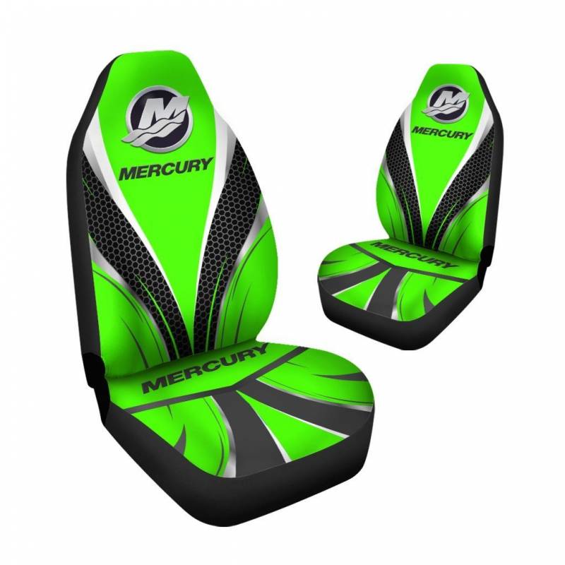 Mercury Marine NCT Car Seat Cover (Set of 2) Ver 1 (Green)