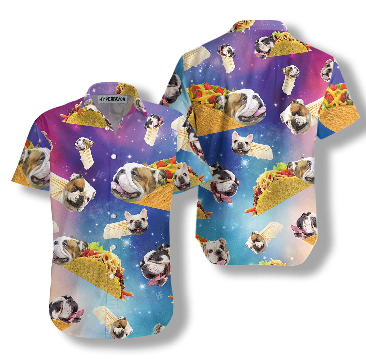 Taco Bulldog Shirt For Men Hawaii Ha63255