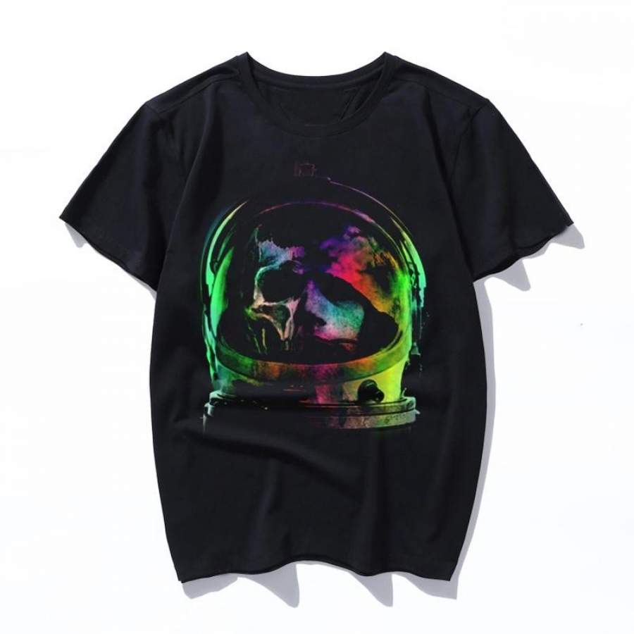 light years print art women men T-shirt female harajuku ulzzang tees fun T-shirts aesthetic Casual femme tops