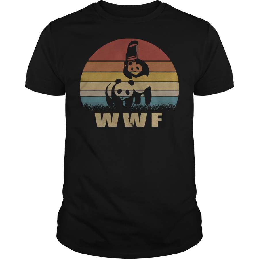 WWF Panda vintage sunset T-Shirt