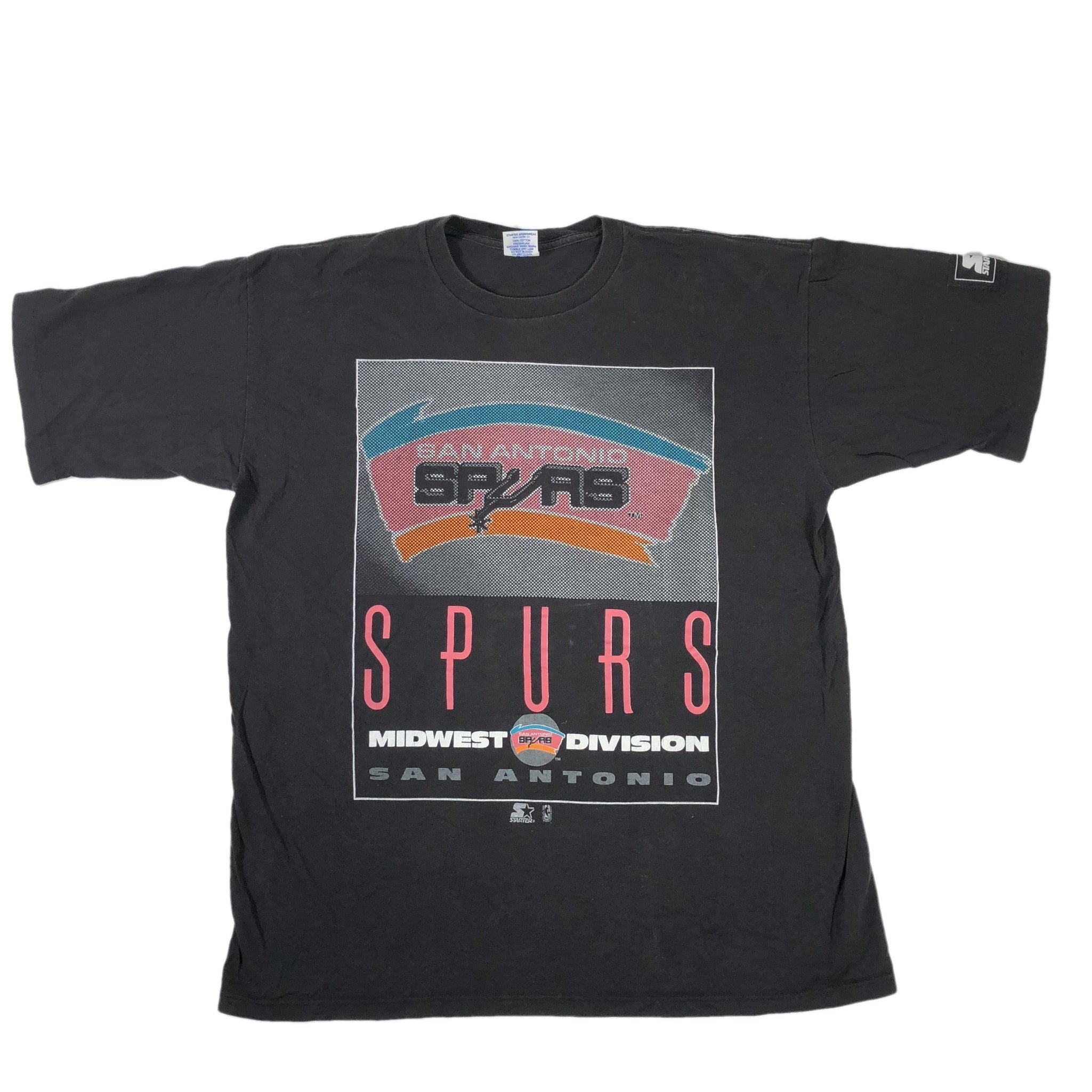 Vintage San Antonio Spurs “Midwest Division” Starter T-Shirt