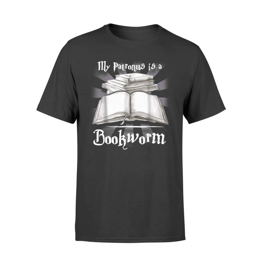 Book Shirt My Patronus is a Bookworm T-Shirt – Standard T-shirt