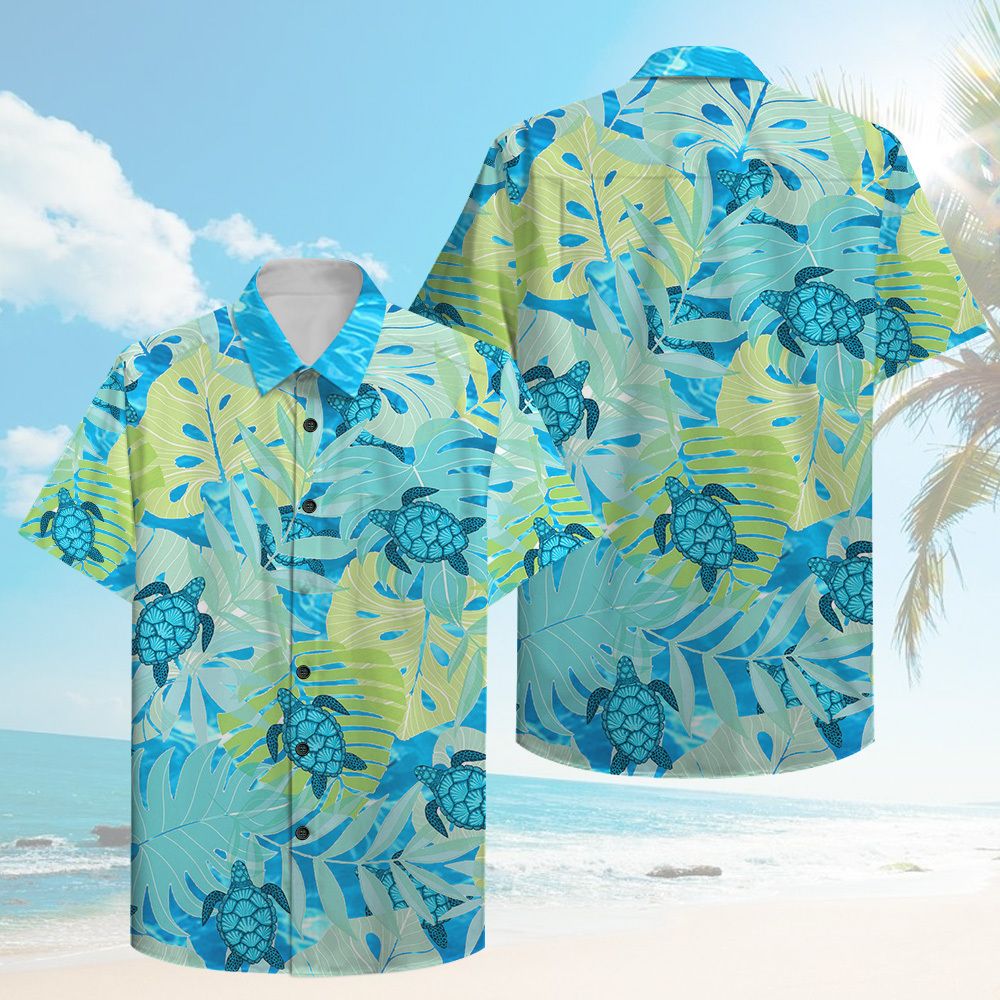 Wild Animal Sea Turtle 3D All-Over Printed Hawaiian Shirt – Hwg001C