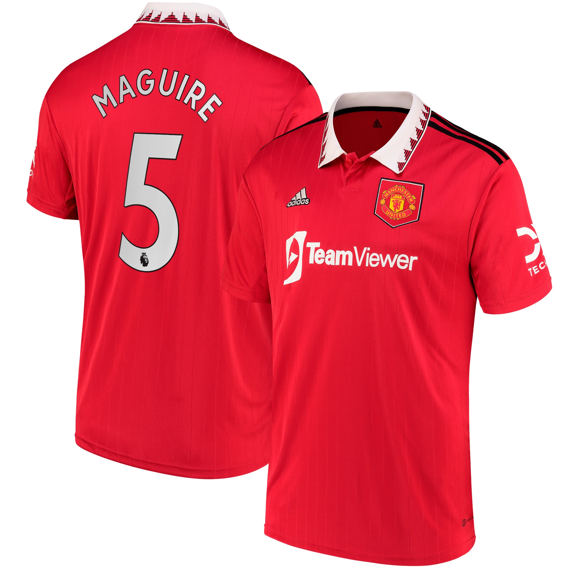 Harry Maguire Manchester United 2022/23 Home Replica Player Jersey – Red