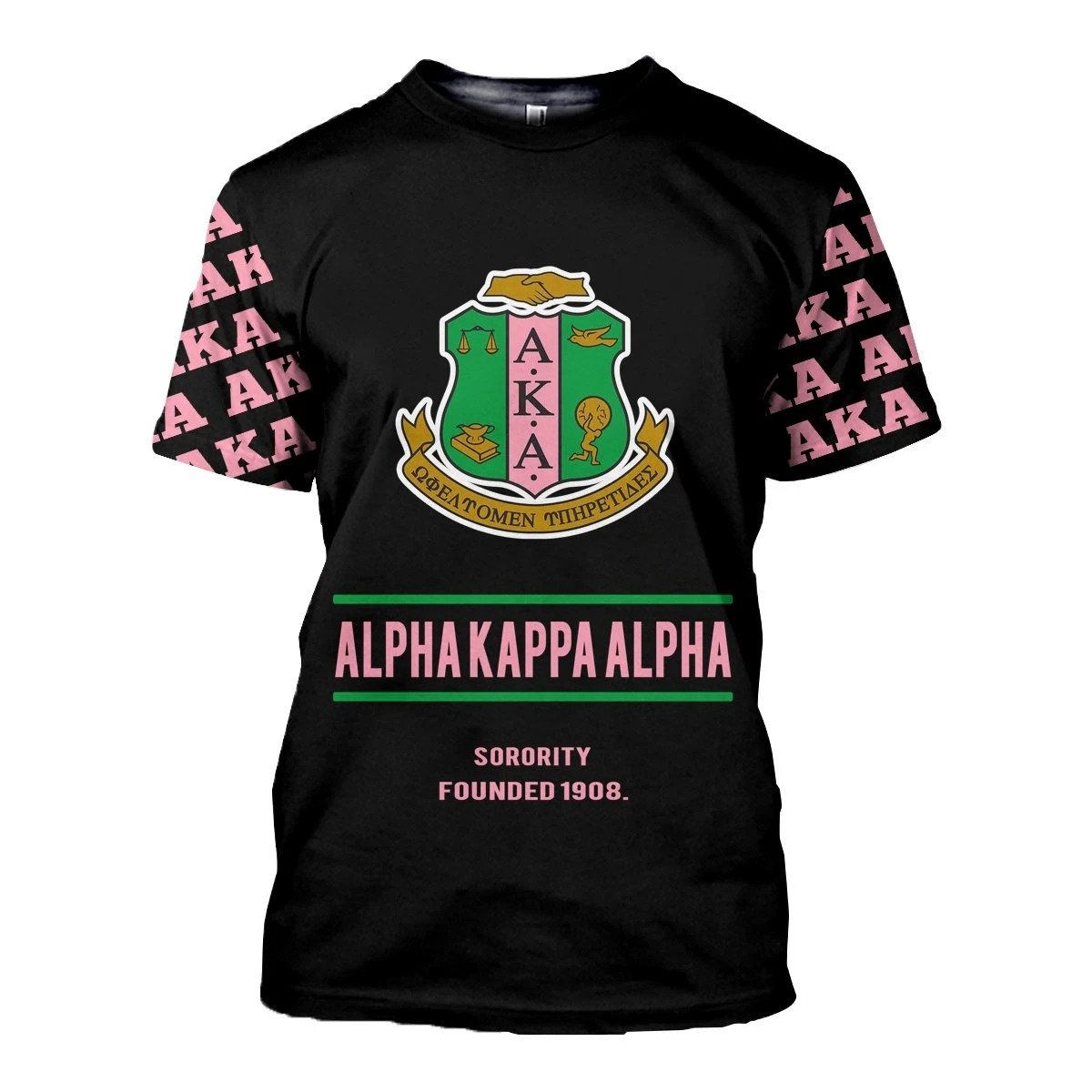 Greek Life T-Shirt – Alpha Kappa Alpha Pareeshy T-Shirt – Nick Style