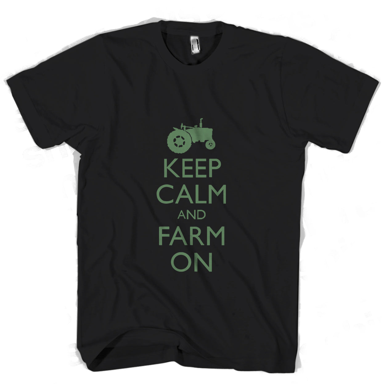 Keep Calm And Farm On Man’S Tee T-Shirt