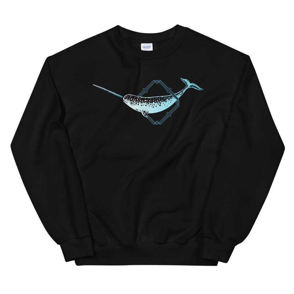 Narwhal Whale Unisex Sweatshirt